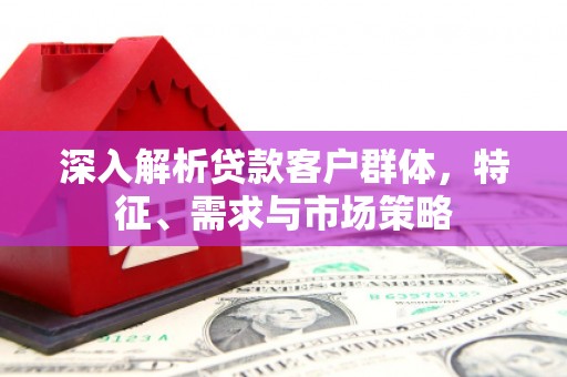赣榆深入解析贷款客户群体，特征、需求与市场策略