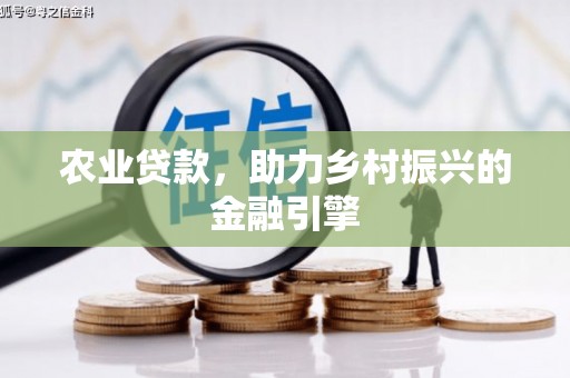 赣榆农业贷款，助力乡村振兴的金融引擎