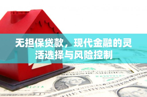赣榆无担保贷款，现代金融的灵活选择与风险控制