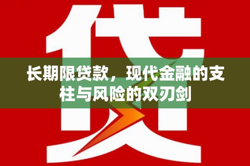 赣榆长期限贷款，现代金融的支柱与风险的双刃剑