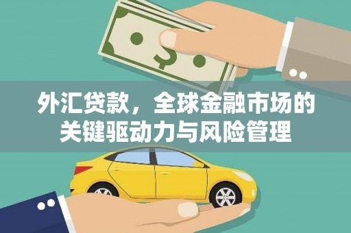 赣榆外汇贷款，全球金融市场的关键驱动力与风险管理
