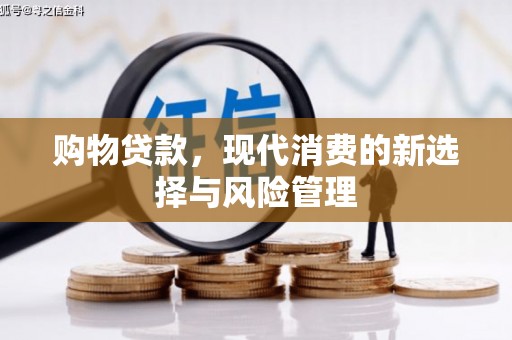 赣榆购物贷款，现代消费的新选择与风险管理