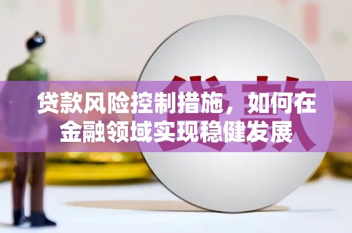 赣榆贷款风险控制措施，如何在金融领域实现稳健发展
