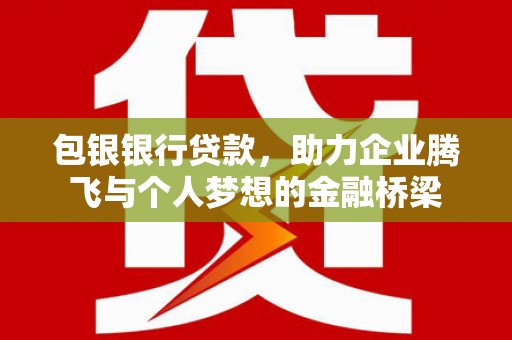 赣榆包银银行贷款，助力企业腾飞与个人梦想的金融桥梁