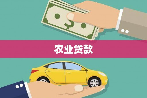 赣榆农业贷款