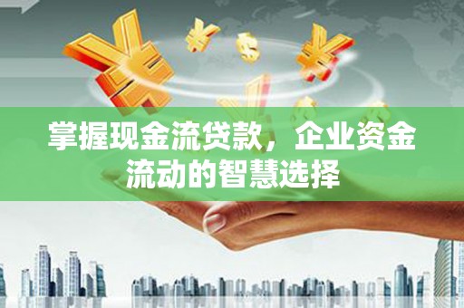 赣榆掌握现金流贷款，企业资金流动的智慧选择