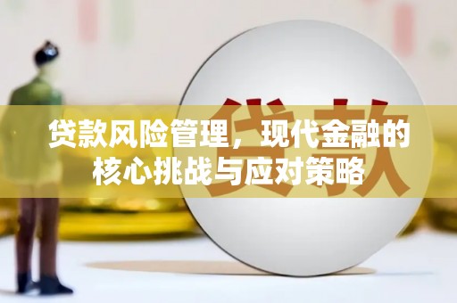 赣榆贷款风险管理，现代金融的核心挑战与应对策略