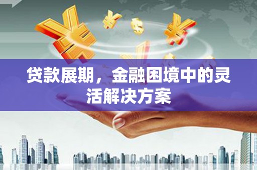赣榆贷款展期，金融困境中的灵活解决方案