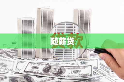 赣榆随薪贷