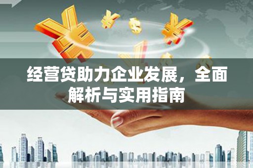 赣榆经营贷助力企业发展，全面解析与实用指南