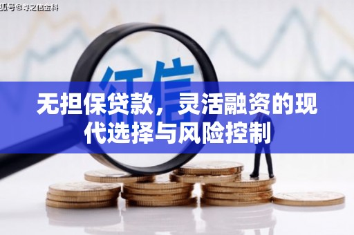 赣榆无担保贷款，灵活融资的现代选择与风险控制