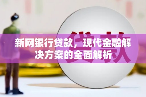 赣榆新网银行贷款，现代金融解决方案的全面解析