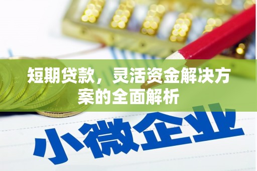 赣榆短期贷款，灵活资金解决方案的全面解析