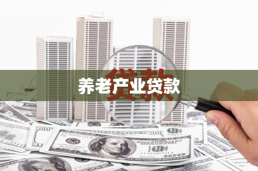 赣榆养老产业贷款